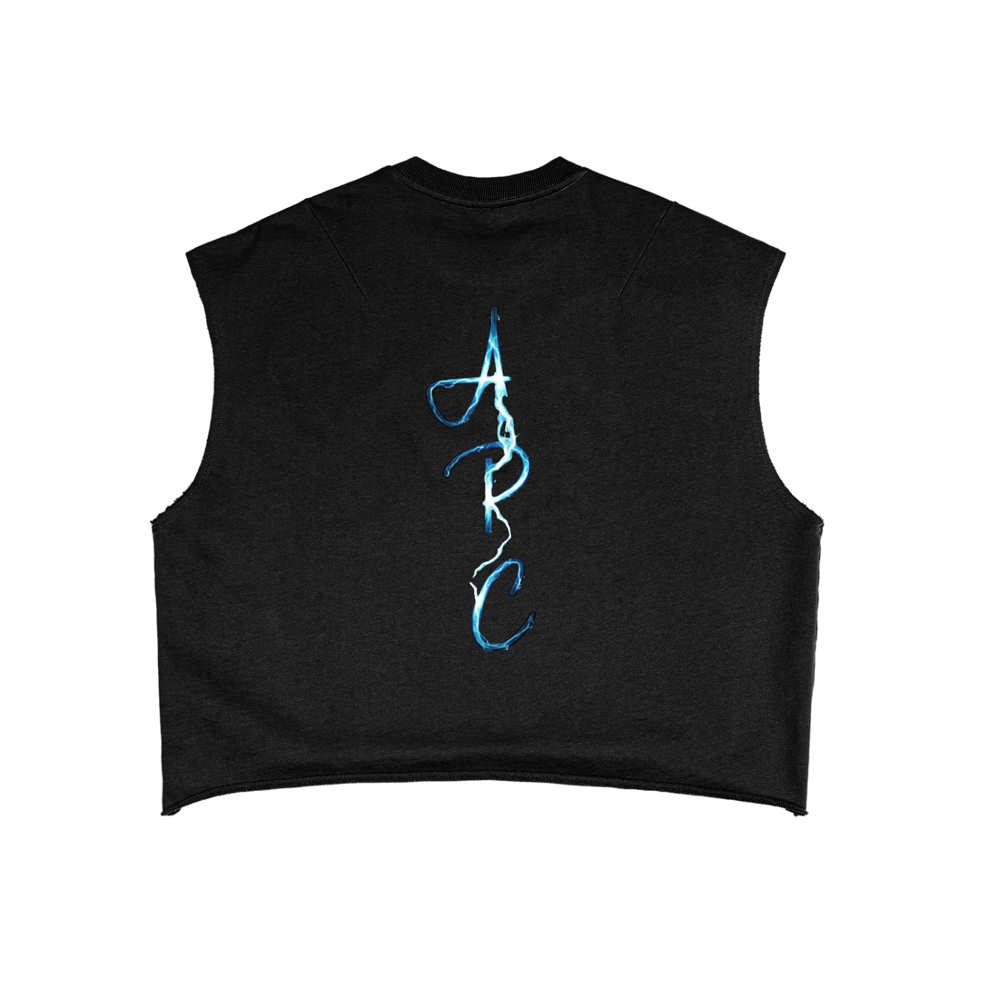 French Terry Boxy Tank Top Static Shock