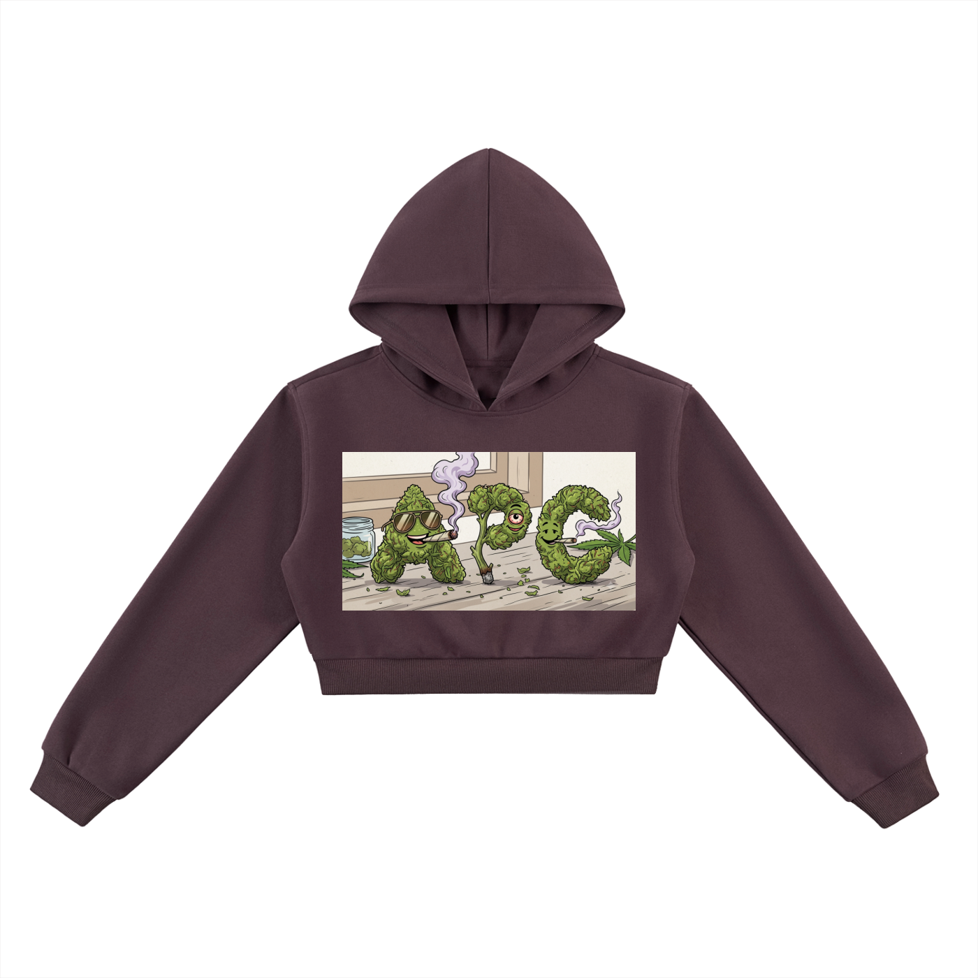 Essential Cropped Hoodie