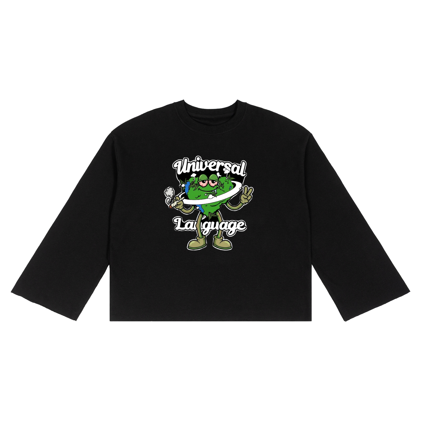 Unisex Waffle Raw Edge T-Shirt APC Stoner