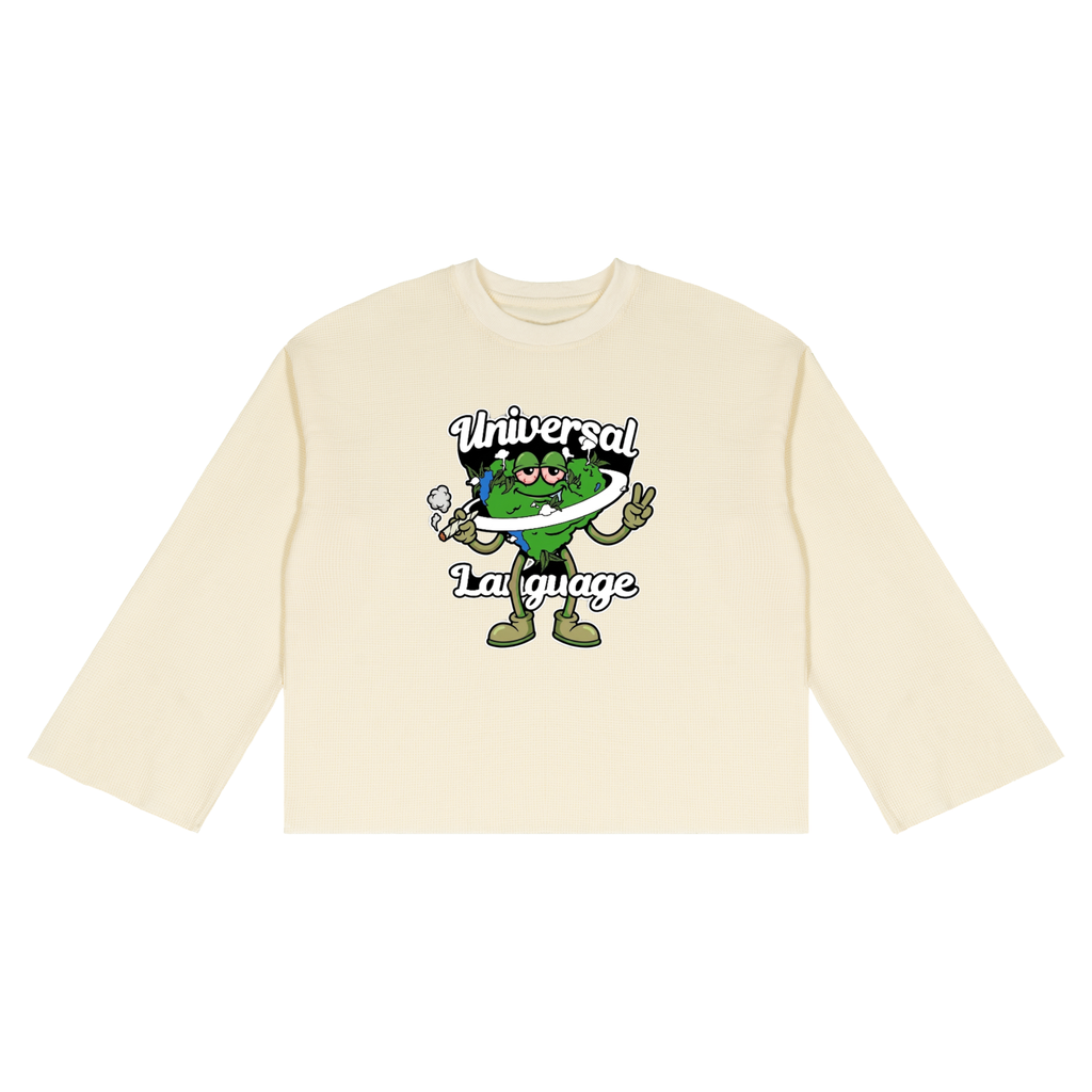 Unisex Waffle Raw Edge T-Shirt APC Stoner