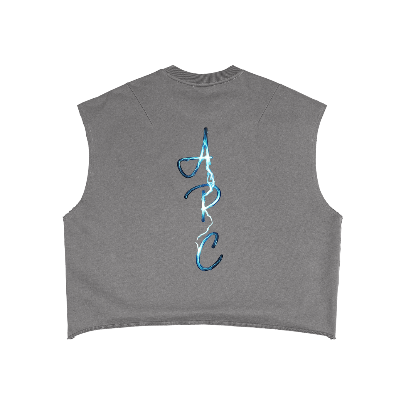 French Terry Boxy Tank Top Static Shock