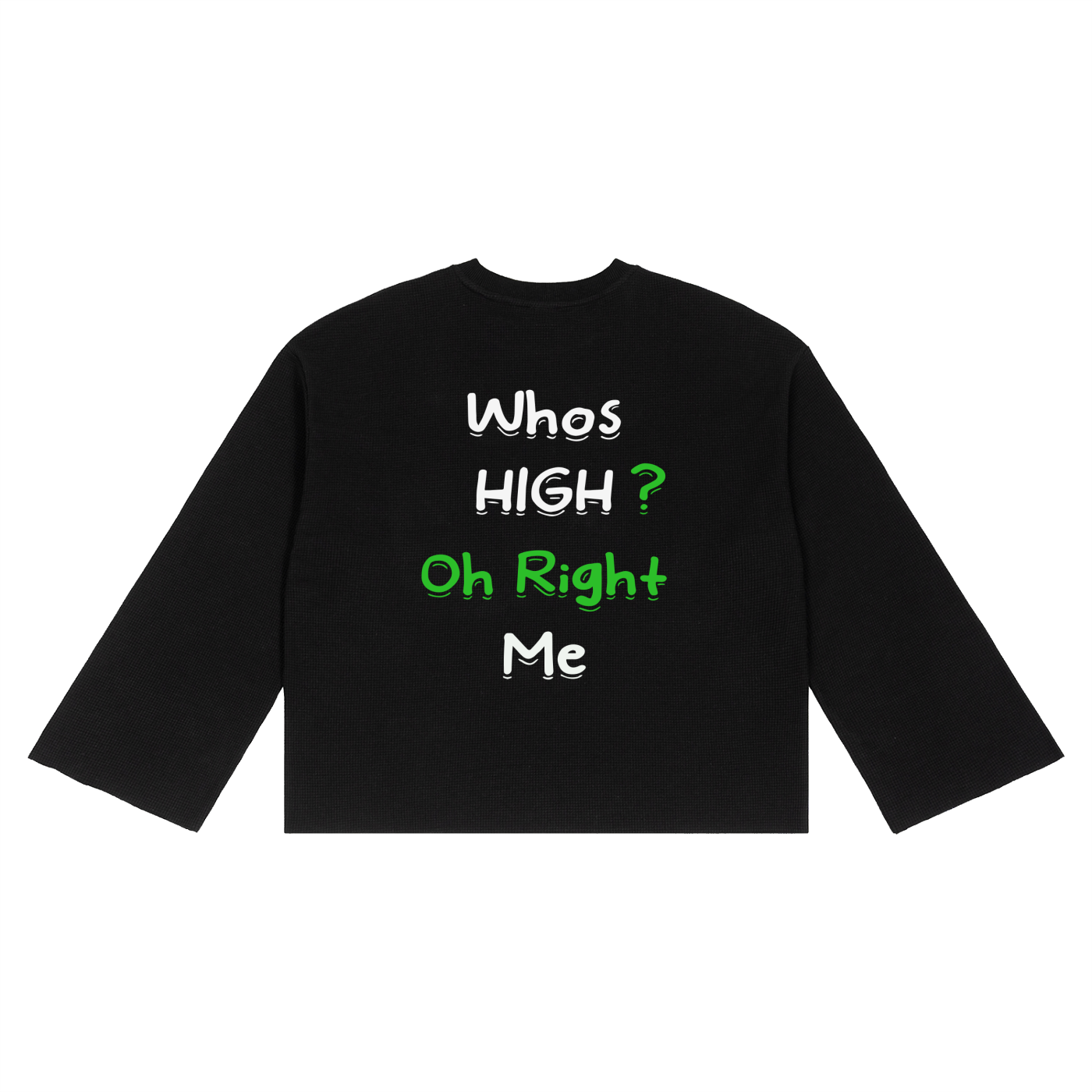 Unisex Waffle Raw Edge T-Shirt APC Stoner