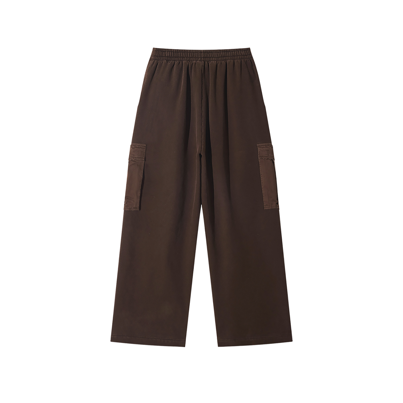 Unisex Sunfade Washed Wide Leg Cargo Pants APC