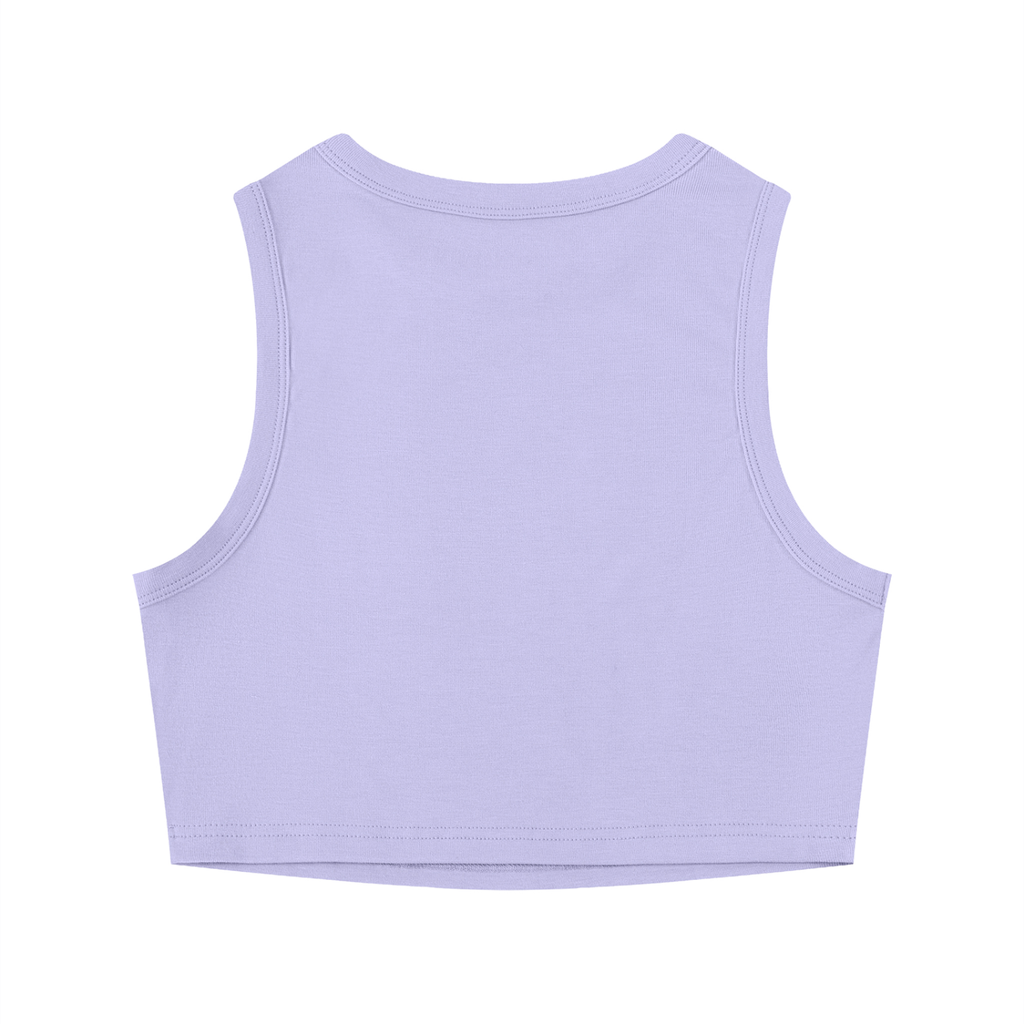 Women's Tight Crewneck Crop Tank Top its all love