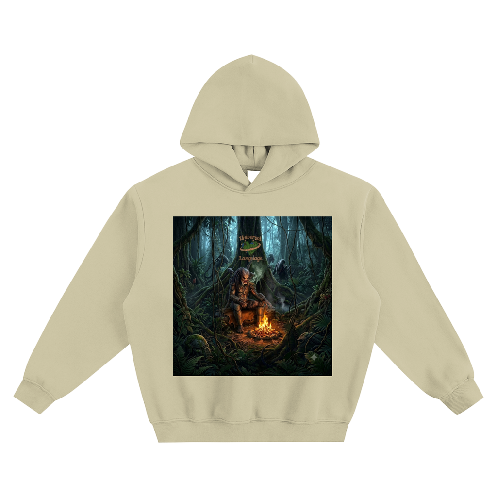 Fleeced Boxy Hoodie AvP