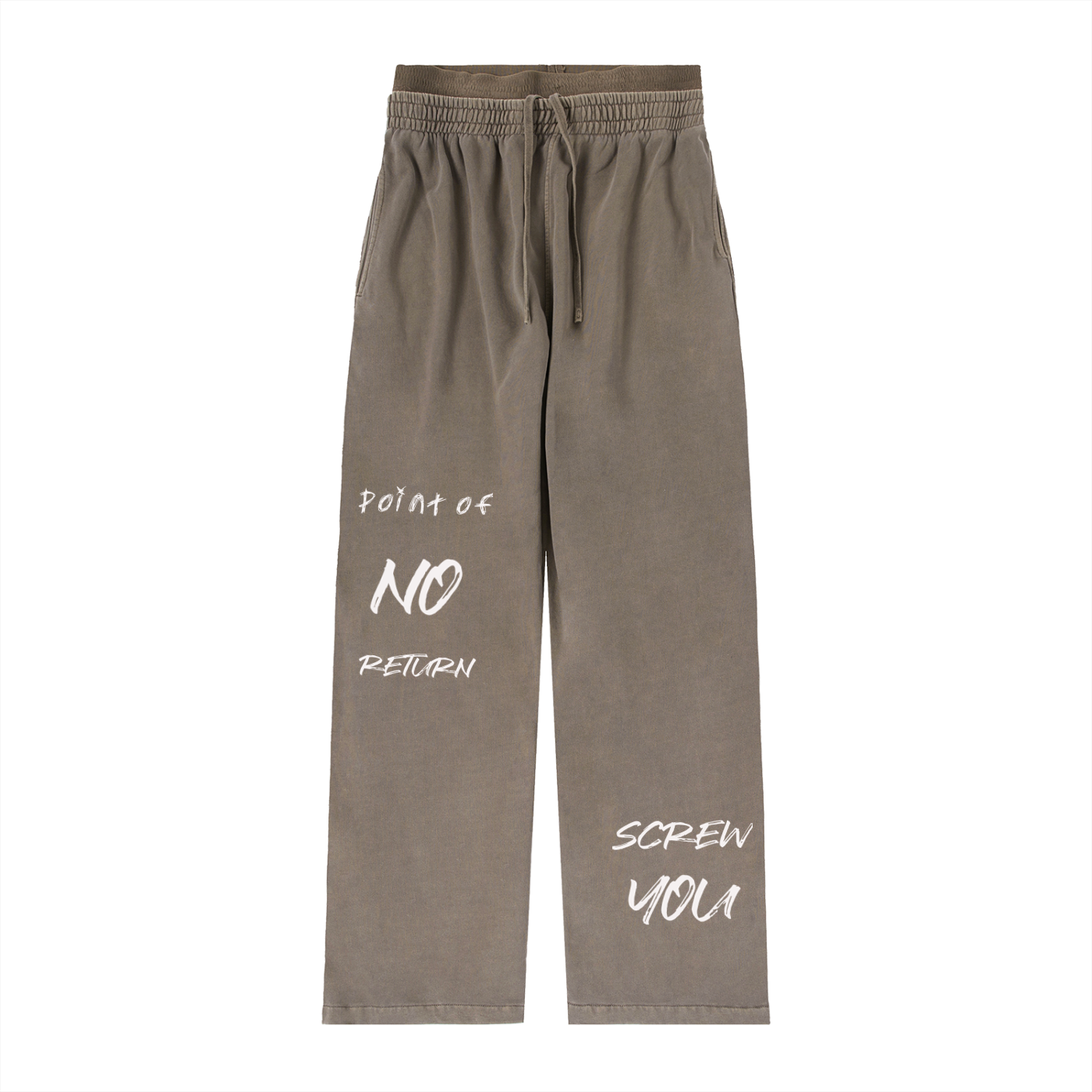 Vintage Washed Waist Pants