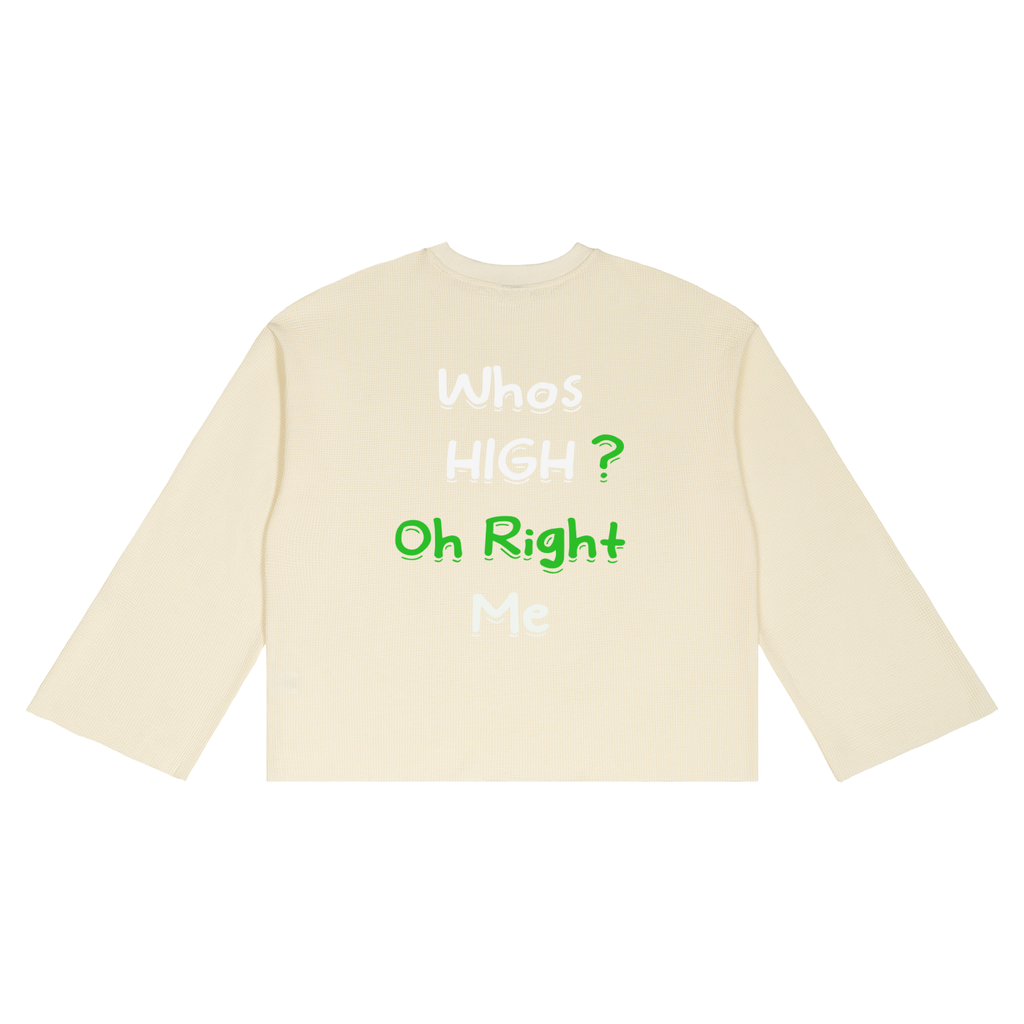 Unisex Waffle Raw Edge T-Shirt APC Stoner