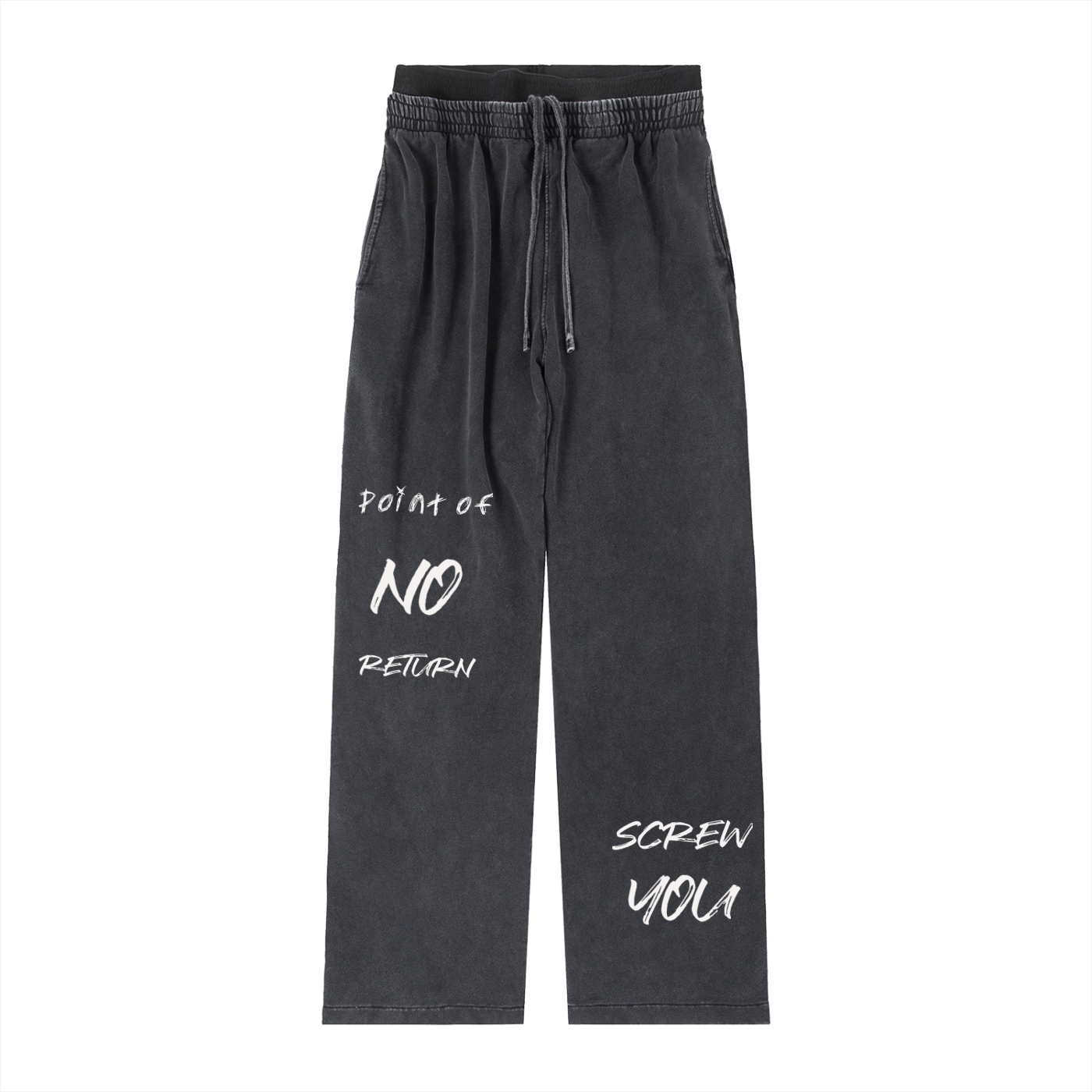 Vintage Washed Waist Pants
