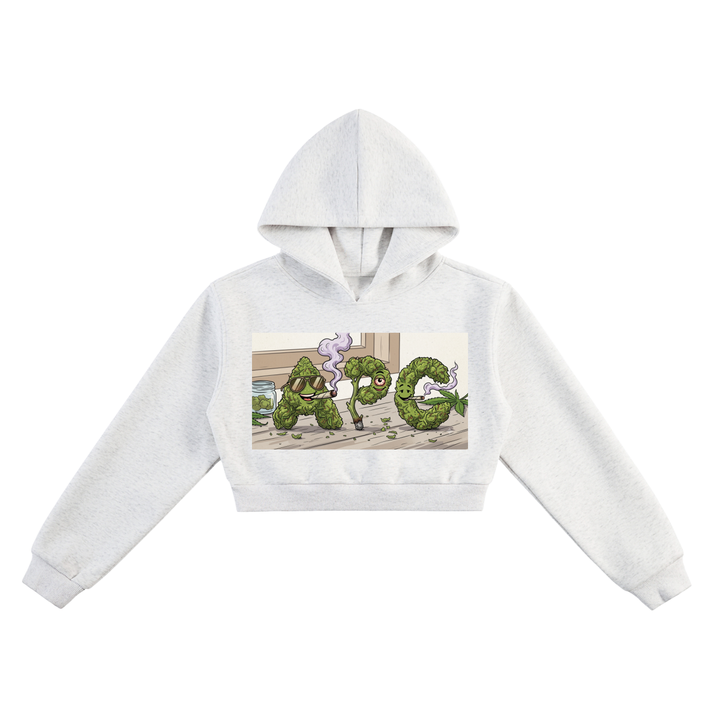Essential Cropped Hoodie