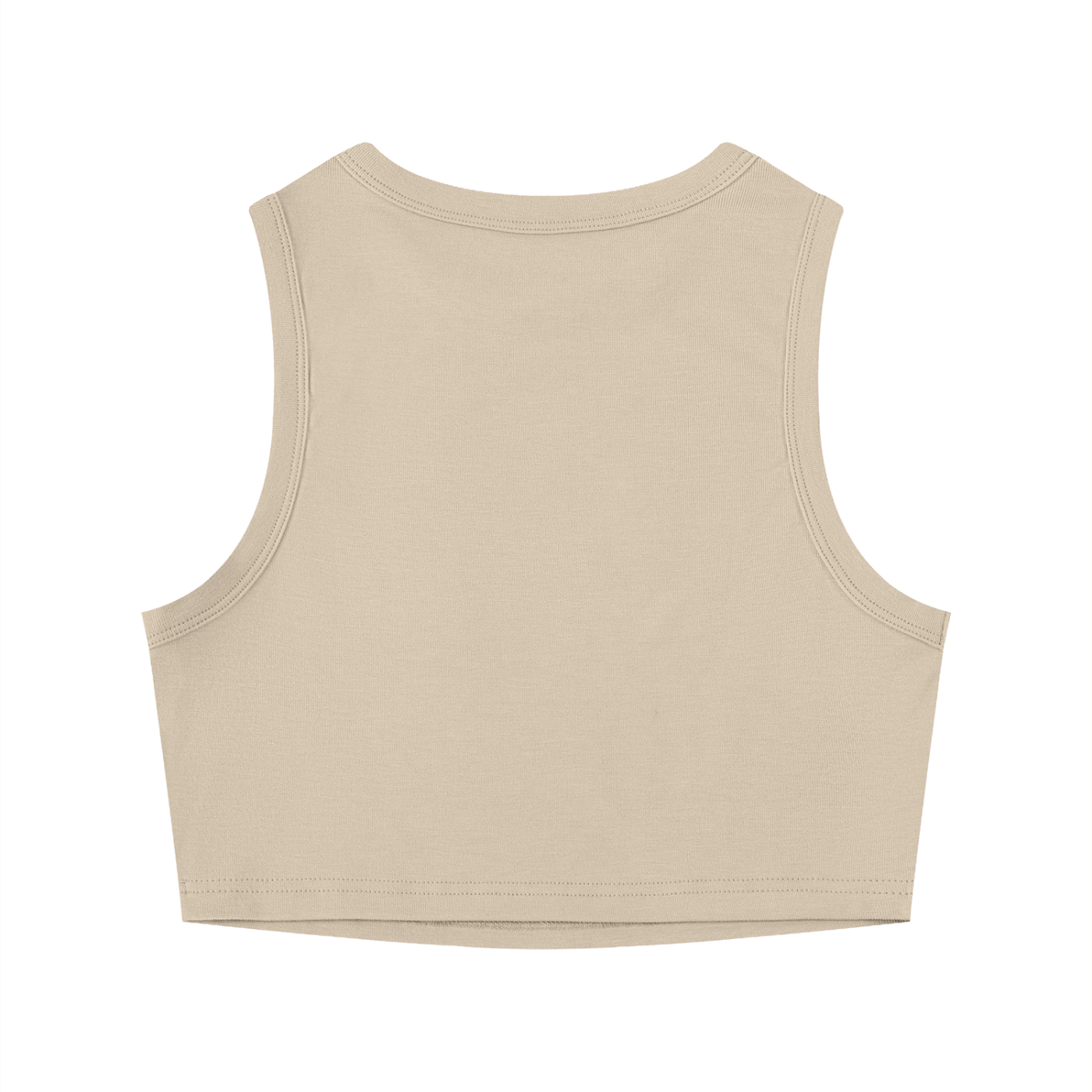 Women's Tight Crewneck Crop Tank Top its all love