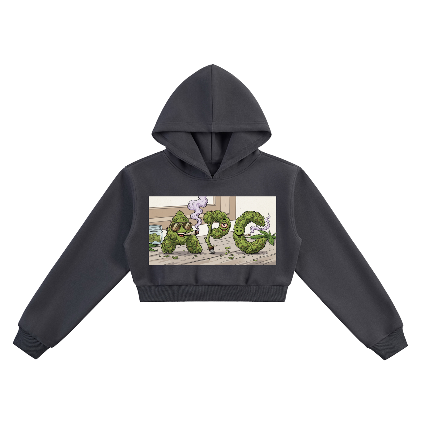 Essential Cropped Hoodie