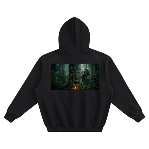 Fleeced Boxy Hoodie AvP