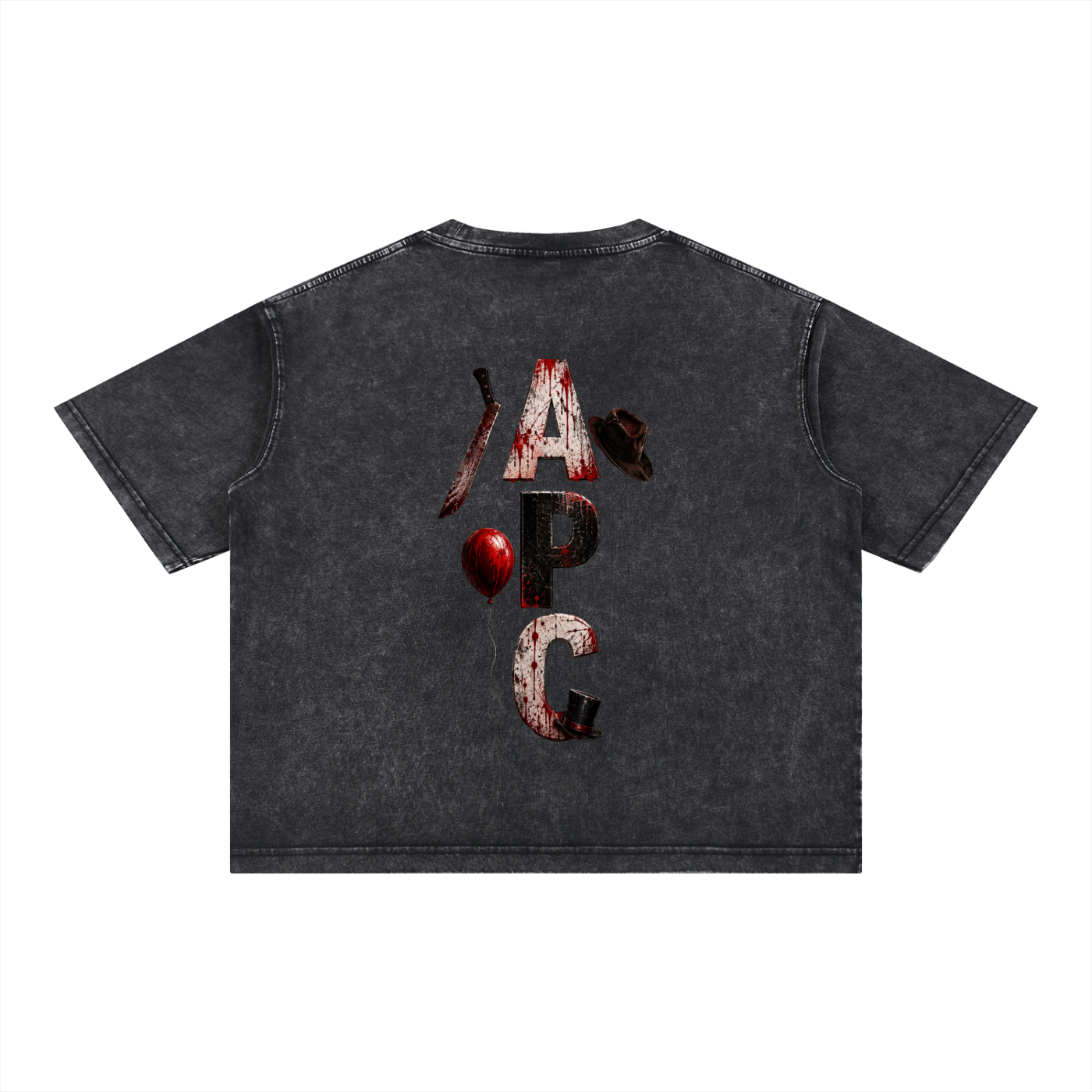 Mineral Wash Boxy Cotton T-Shirt