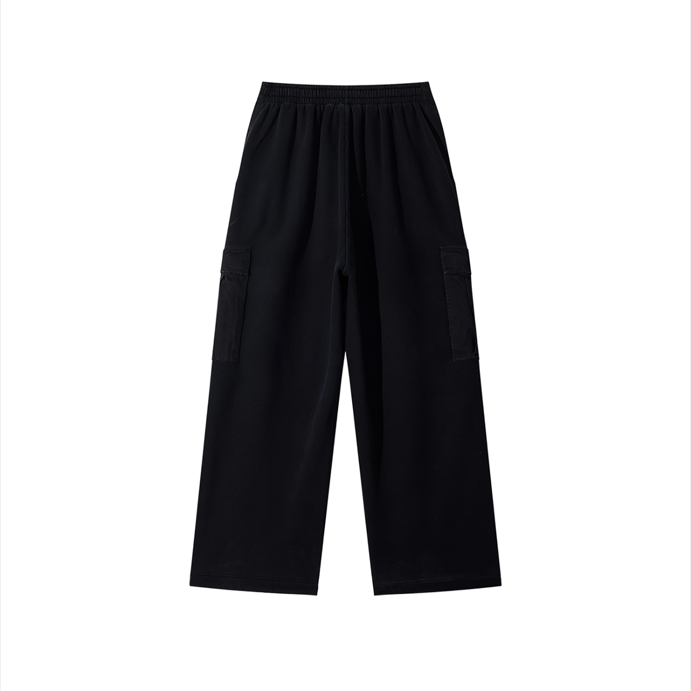 Unisex Sunfade Washed Wide Leg Cargo Pants APC