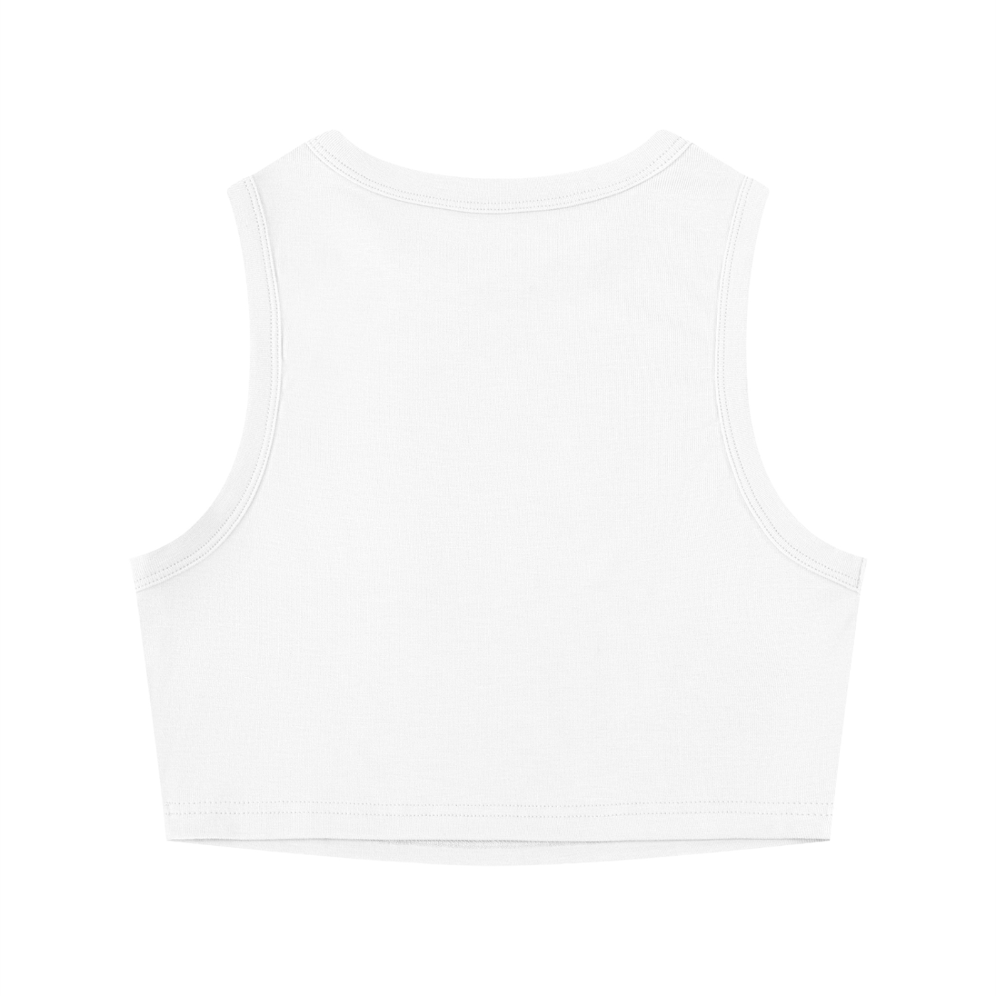 Women's Tight Crewneck Crop Tank Top its all love