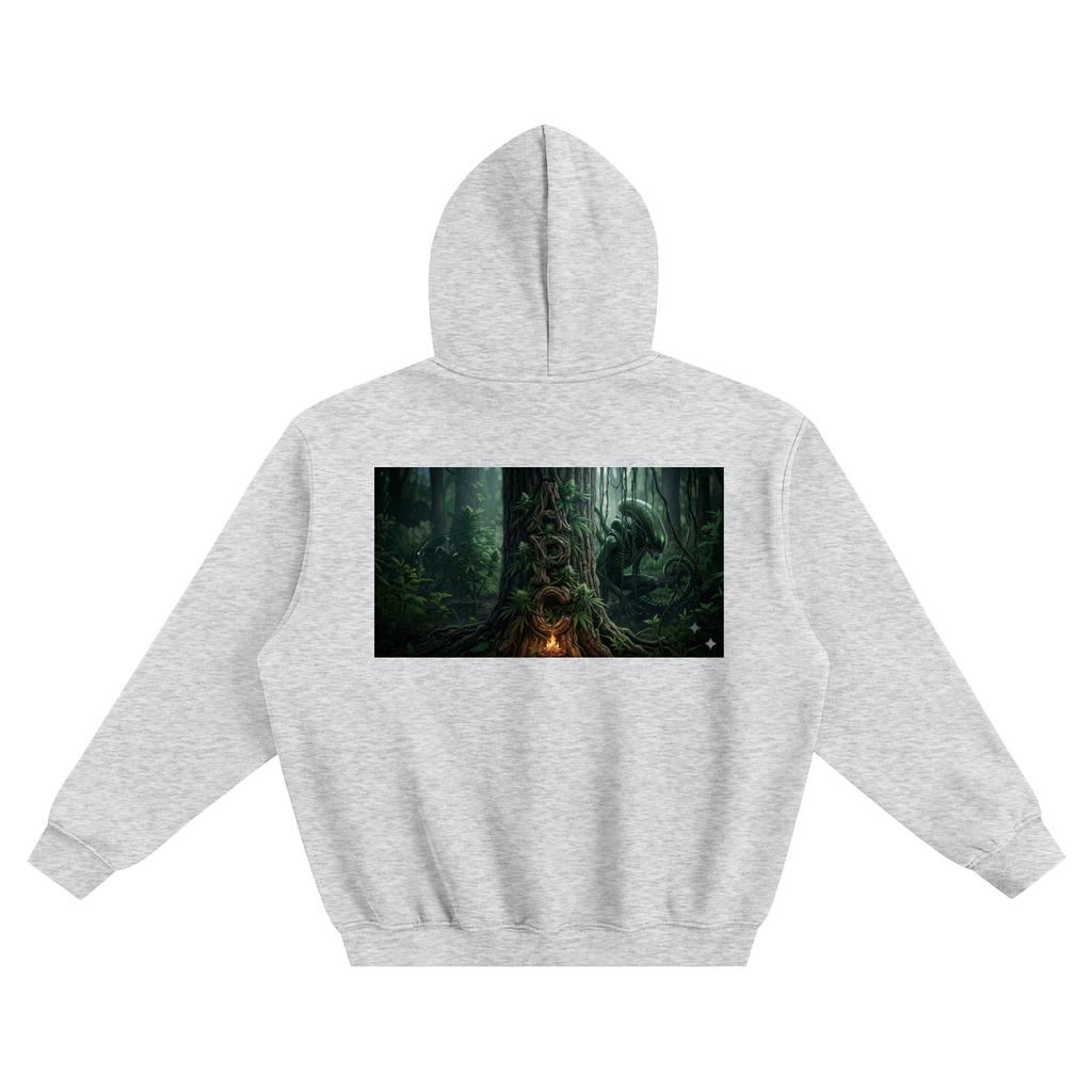Fleeced Boxy Hoodie AvP
