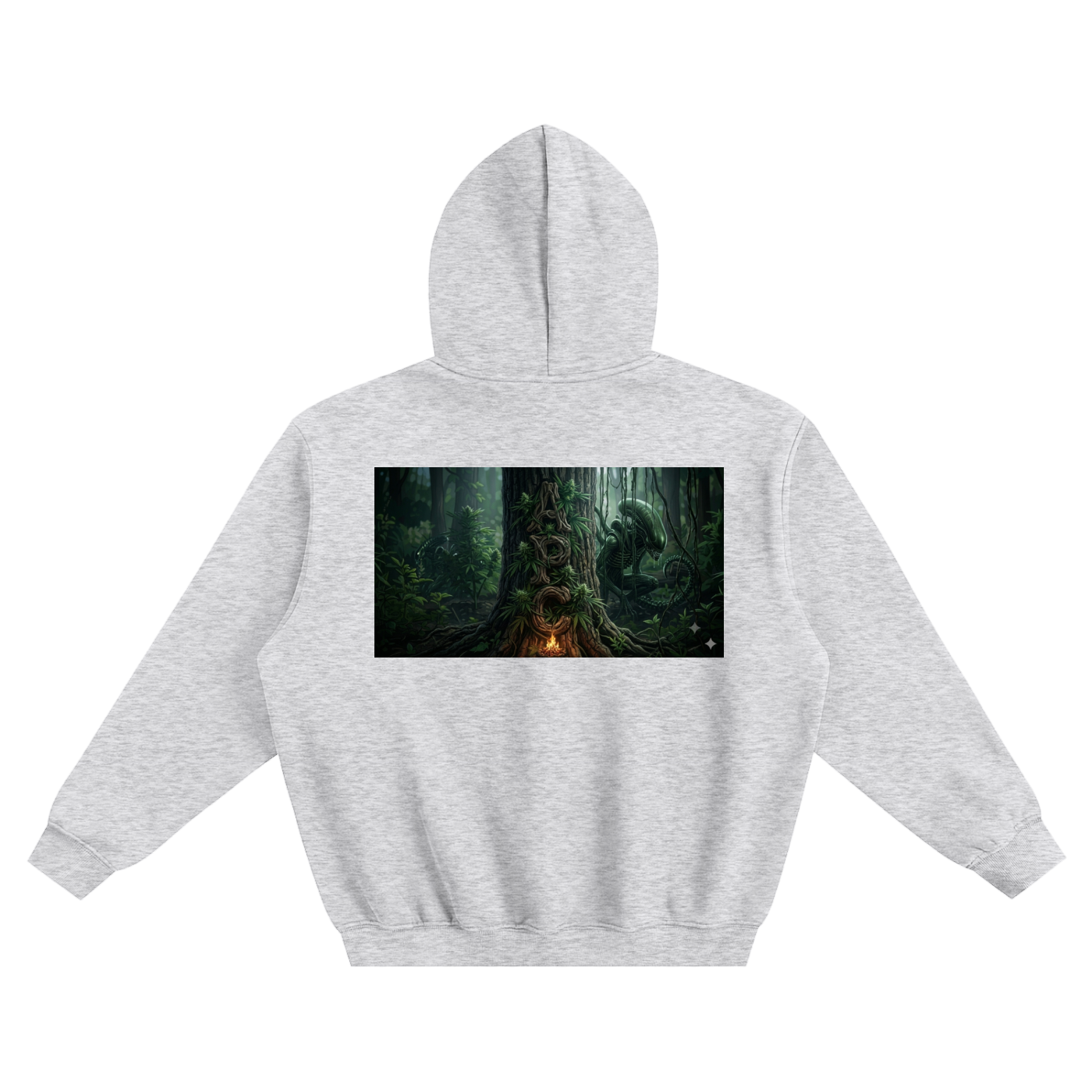 Fleeced Boxy Hoodie AvP