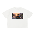 Mineral Wash Boxy Cotton T-Shirt DBZ